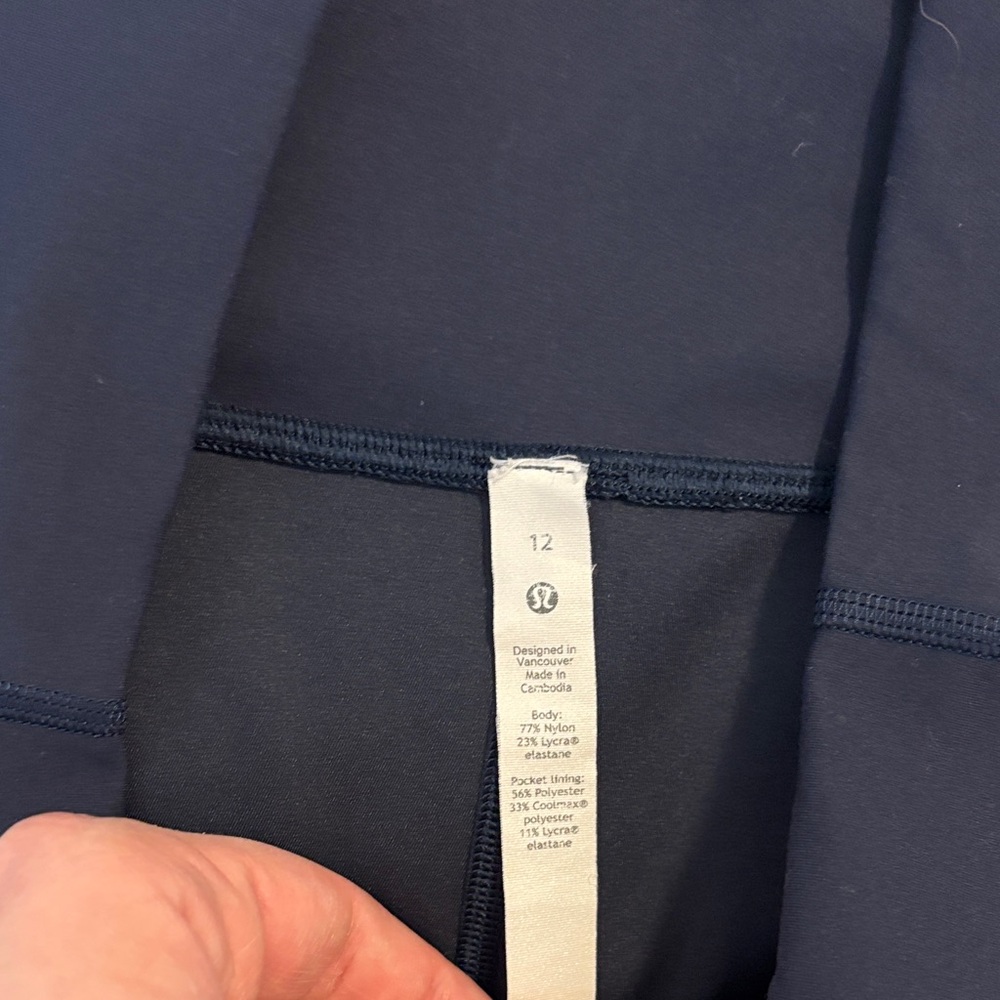 lululemon athletica Dark blue Women's Bike Shorts - Picture 3 of 3